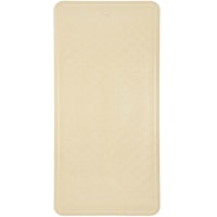 Badewanneneinlage aus Naturkautschuk 75x34 cm - sand