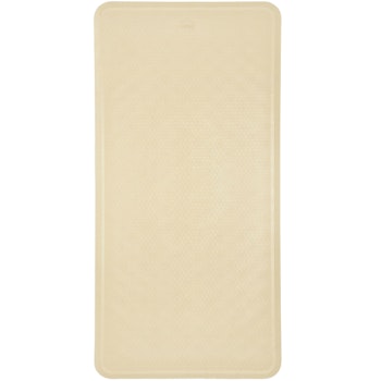 Badewanneneinlage aus Naturkautschuk 75x34 cm - sand