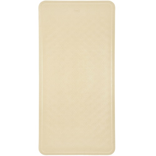 Badewanneneinlage aus Naturkautschuk 75x34 cm - sand