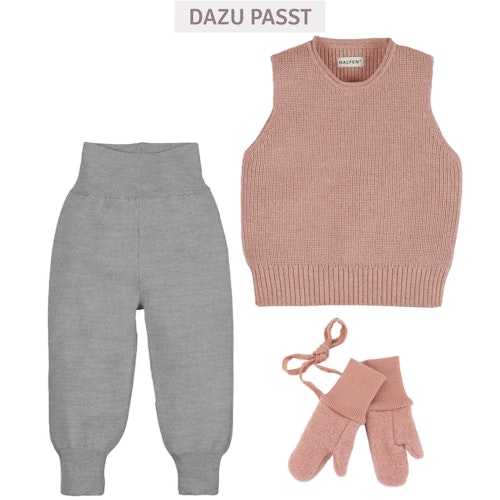 Baby Hose aus Merino-Feinstrick