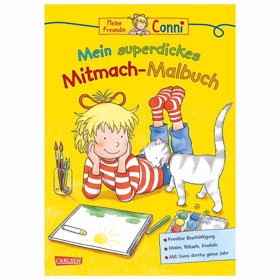 Conni superdickes Mitmach-Malbuch ab 5-10 Jahre