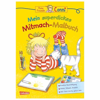 Conni superdickes Mitmach-Malbuch ab 5-10 Jahre