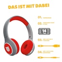 Vorschaubild Tigerbuddies Bluetooth-Kopfhörer – Rot