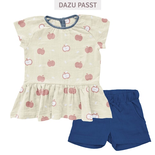 Kurze Musselin Shorts