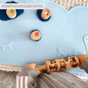 Vorschaubild Knetrolle Holz mit Bauernhof-Muster