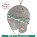 Vorschaubild Dünne Erstlingsmütze zum Binden aus Lyocell