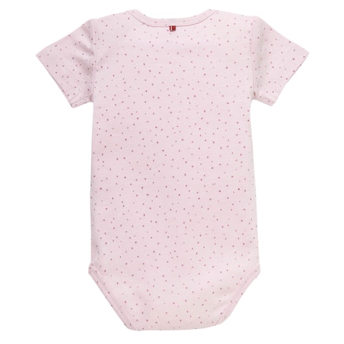 Leichter Kuzarmbody Punkte rosa