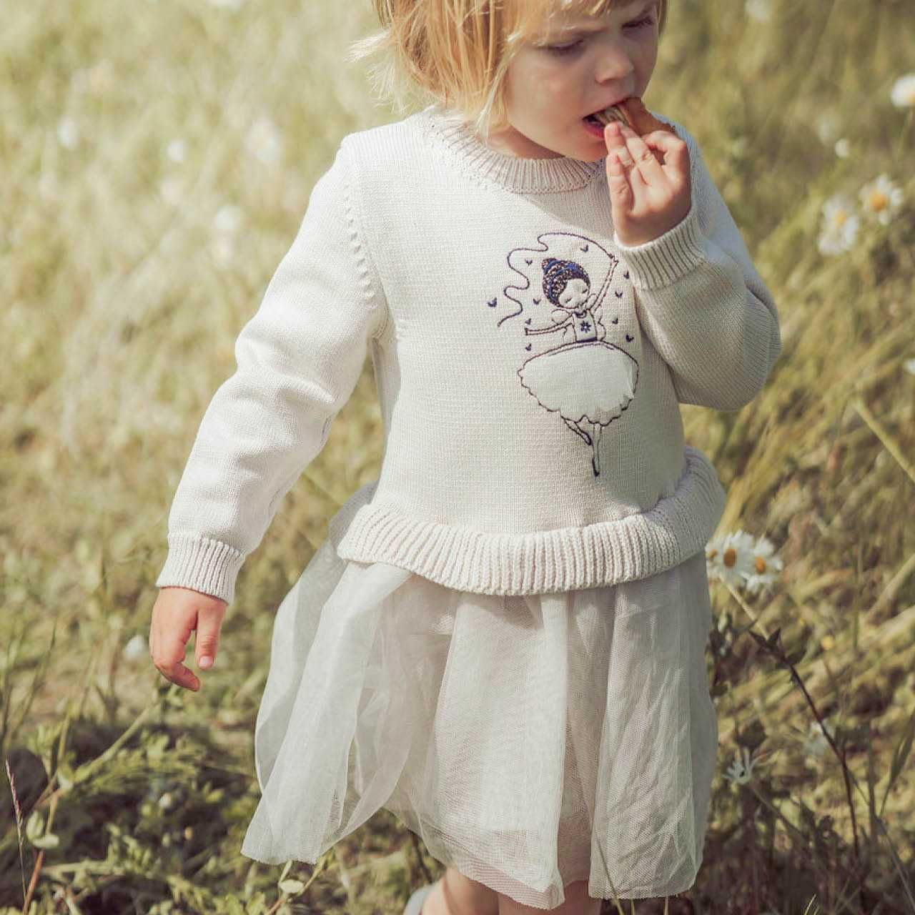 Kleid Lil Paradise Copenhagen Strick langarm
