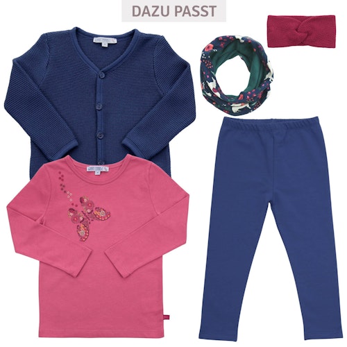 Langarmshirt mit Stickerei Mädchen