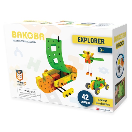 Kreatives Bauset aus Schaumstoff 42 Teile - Explorer