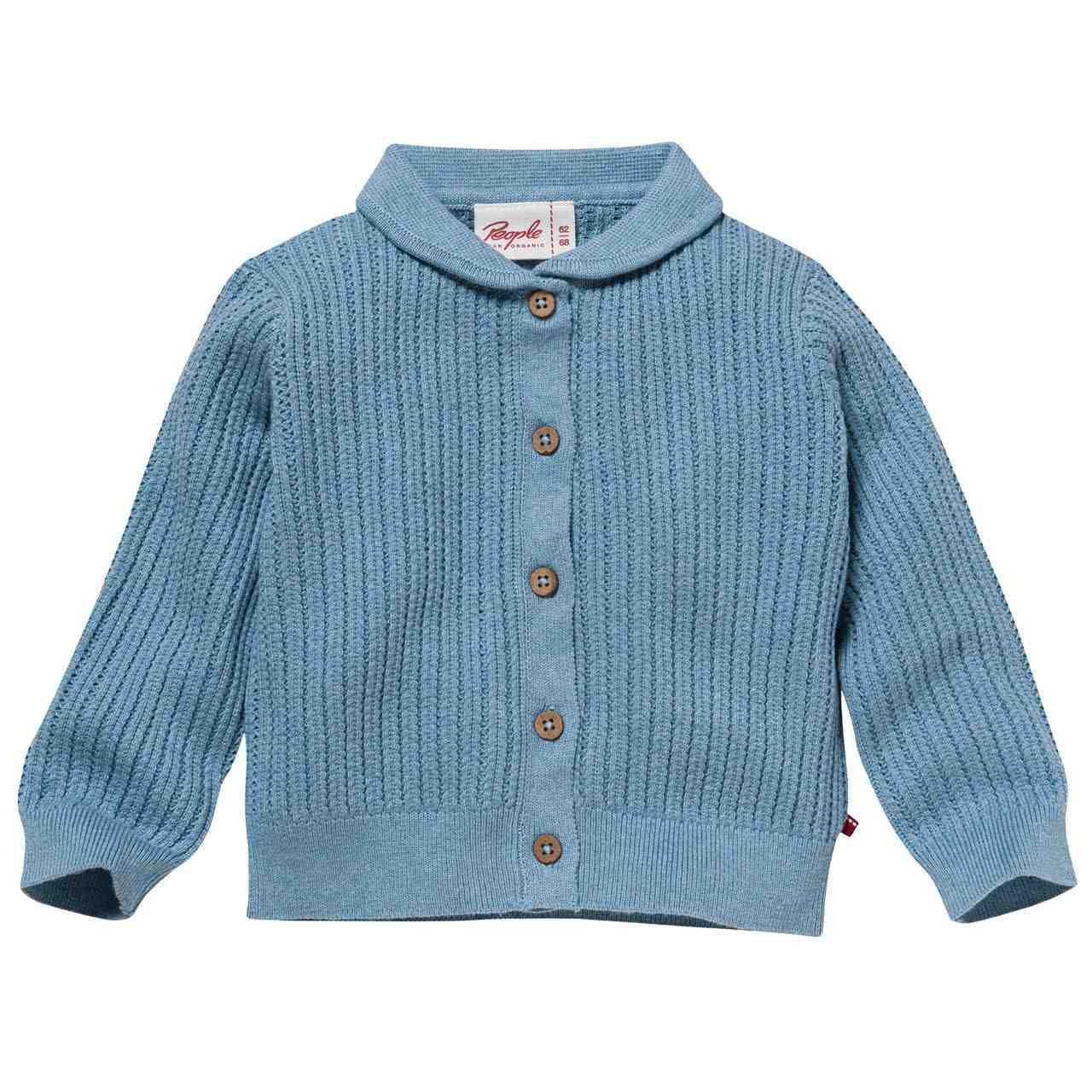 Jacke People Wear Organic Strick langarm