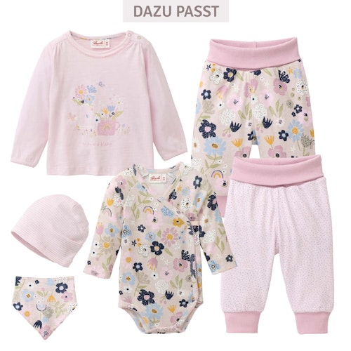 Süßes Langarmshirt Frühlingsprint