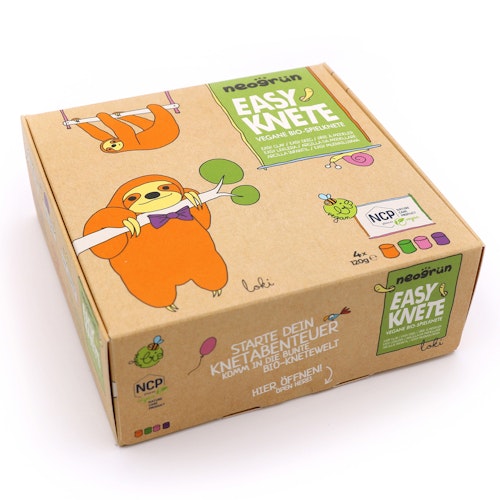 Bio Softknete für Kleinkinder 4er Set Loki Bio Softknete für Kleinkinder 4er Set Loki