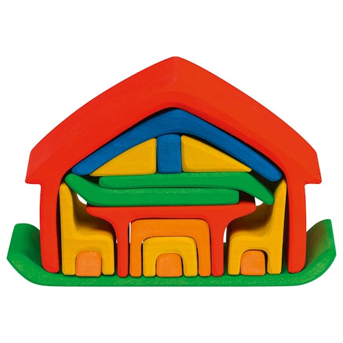 „Möbelhaus to go“ – kleines Puppenhaus für großen Spielspaß