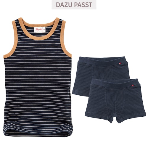 Boxershorts Doppelpack Rippstrick