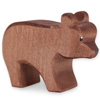 Kleiner Bär Holztier laufen 6cm hoch Kleiner Bär Holztier laufen 6cm hoch
