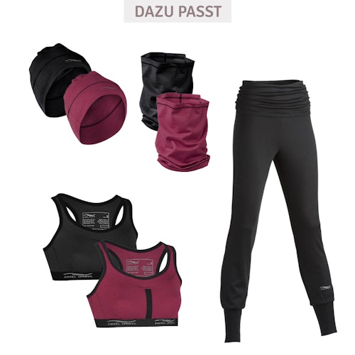 Damen Yoga Hose Wolle Seide