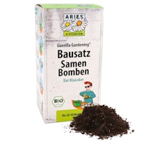 Bausatz Samenbomben klassisch für 20-30 Samenbomben Bausatz Samenbomben klassisch für 20-30 Samenbomben