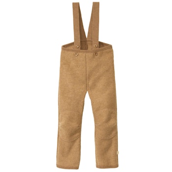 karamell-braune Walkhose warm Schurwolle