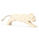 Vorschaubild Schneeleopard Holzfigur 6 cm