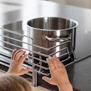 Vorschaubild Classic Herdschutzgitter Edelstahl 60 cm