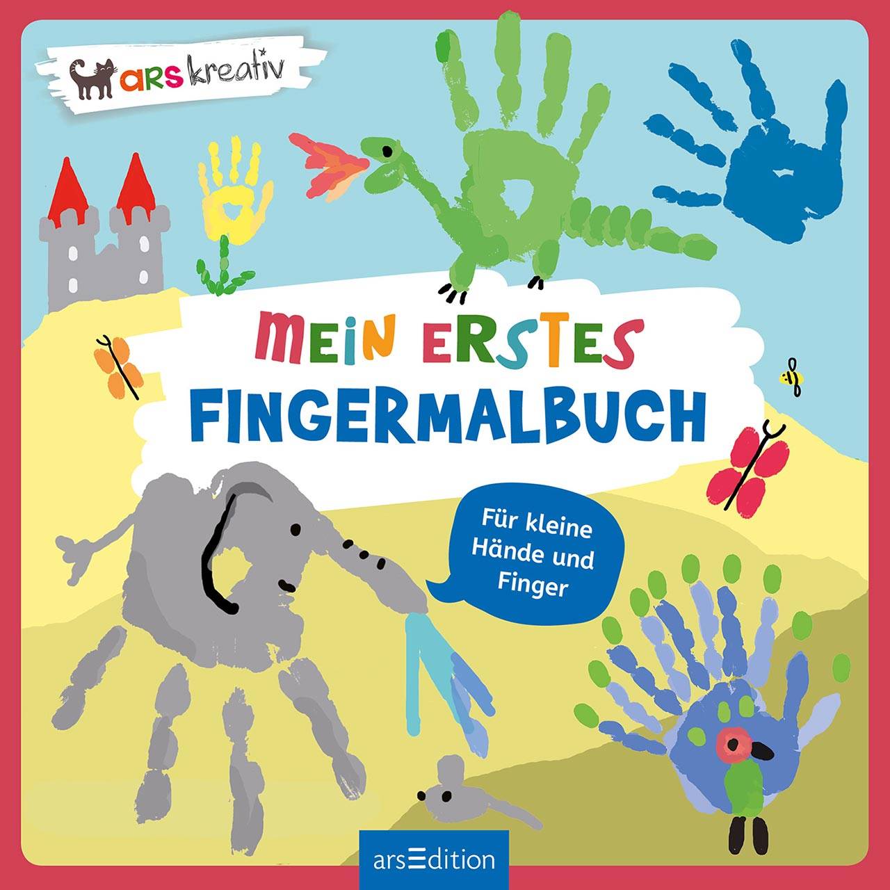 Mein erstes Fingermalbuch – Malbuch ab 2 Jahren
