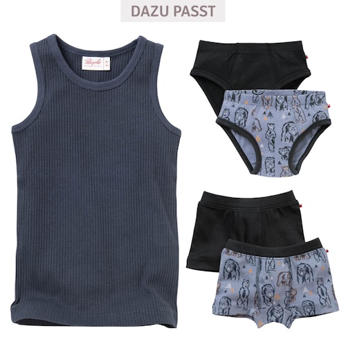 Kinder Unterhemd Rippstrick