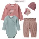 Vorschaubild Wickelbody People Wear Organic langarm Bio-Baumwolle
