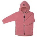 Vorschaubild Schurwolle Fleece Jacke Kapuze