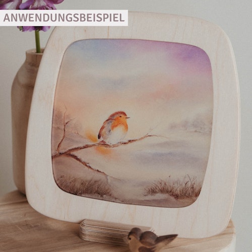 Rahmen für Silhouetten ohne Lampe