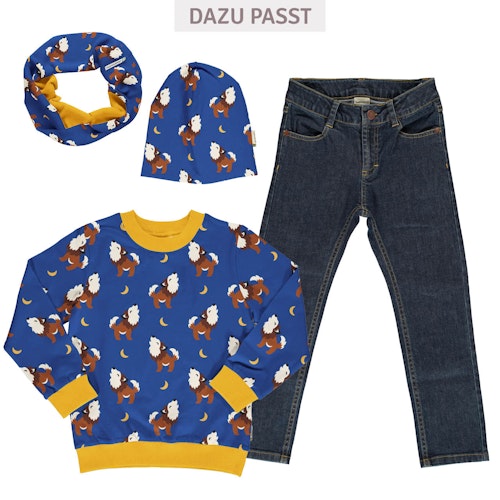 Sweatshirt mit Alloverprint 