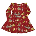 Vorschaubild Bambus Kleid mit Peterson & Findus Print