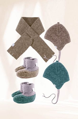 Schal iobio Fleece Schurwolle