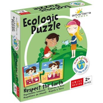 Respektiere die Umwelt – Mini-Puzzle ab 2 Jahren
