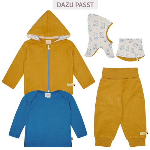 Kuschelige Jacke Baumwoll-Fleece