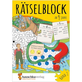 Rätselblock – Rätselspaß für Kinder ab 9 Jahre Bd 2