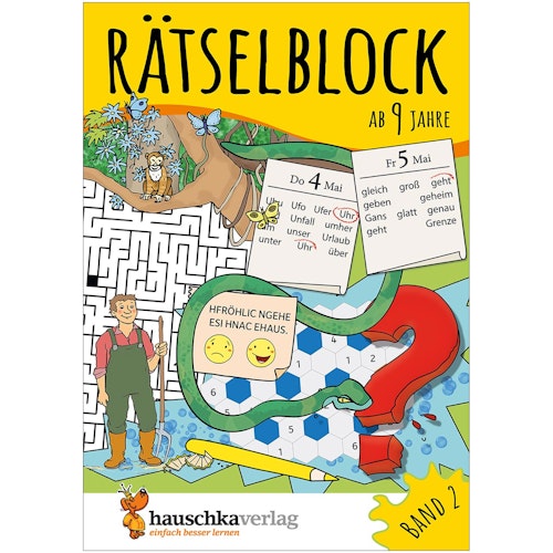 Rätselblock – Rätselspaß für Kinder ab 9 Jahre Bd 2