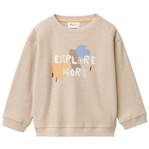 Weiches Sweatshirt beige
