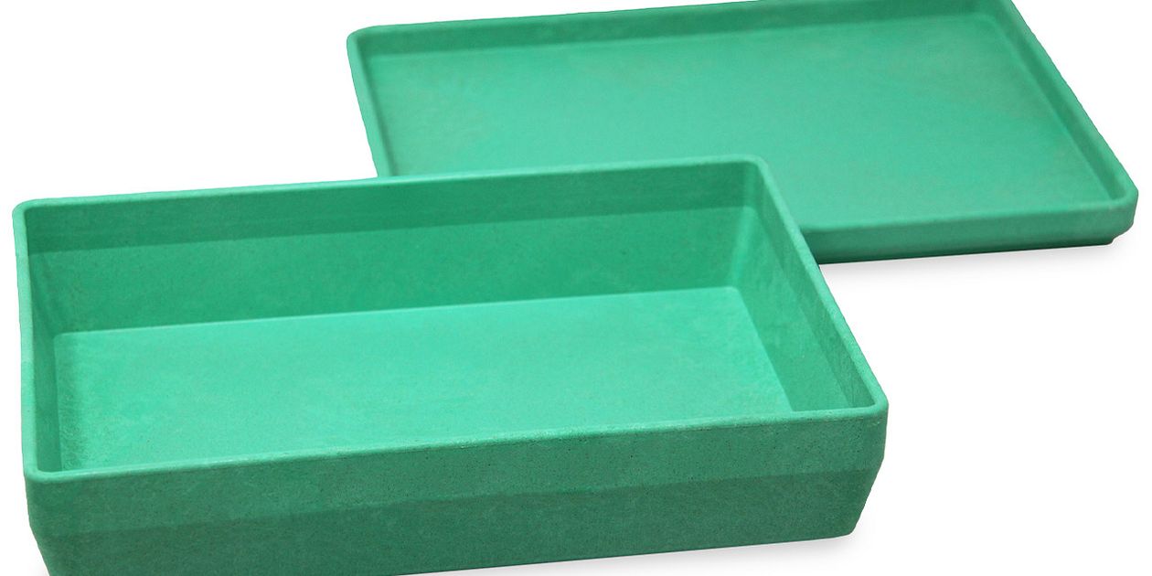 Wissner RE-Wood Box mit Deckel grün online kaufen