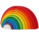 Vorschaubild Regenbogen Bausteine 11 teilig 33,5 cm