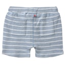 Vorschaubild Hochwertige Bermuda Sweat Shorts blau gestreift