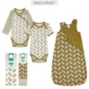Vorschaubild Leichter Musselin Baby Schlafsack Kamel