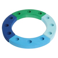 Grimms Geburtstagsring blau-grün 12 Jahre (22cm)
