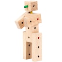 Vorschaubild Holz Konstruktionsbaukasten „Explorer“ 99tlg. ab 5 Jahren