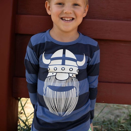 Weiches Shirt Langarm Wikinger
