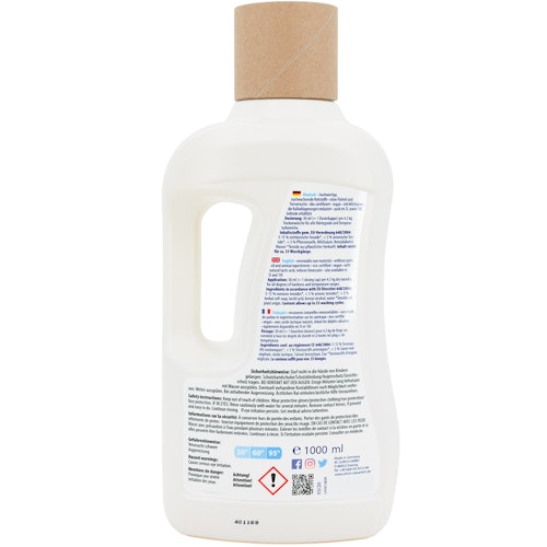 Flüssiges Waschmittel mit Kokosöl 30-95 Grad  – 1 L