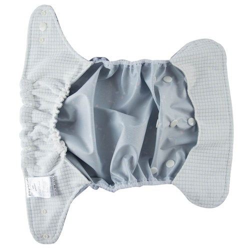 Snap2fit Überhose grau das 2in1 System Motiven