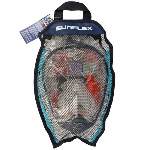 L/XL Vollgesichtsmaske zum Schnorcheln für Erwachsene