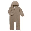 Vorschaubild Baby Overall mit Kapuze und Reißverschluss