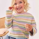 Vorschaubild Edler Strick Pullover Trompetenärmel